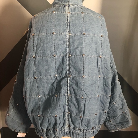 Free people dolman denim jacket - Picture 5 of 9